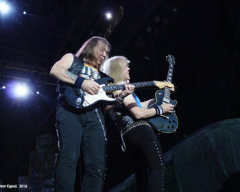 Dave Murray Janick Gers Iron Maiden