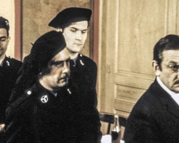 (L'armee des ombres, Ranska 1969) Ranskalaisen mestariohjaajan hiljaisen kunnioittava kuvaus vastarintaliikkeen toiminnasta natsien miehittämässä Ranskassa. O: Jean-Pierre Melville. N: Lino Ventura, Simone Signoret.
Kuvassa Philippe Gerbier (Lino Ventura).
Yle Kuvapalvelu