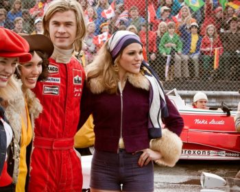 Rush (12) Tositarinaan perustuva draamaelokuva kertoo kahden F1-kuskin keskinäisestä kilpailusta. James Hunt on komea englantilainen playboy ja Niki Lauda järjestelmällinen itävaltalainen taituri. Tarina esittelee kuskien persoonallisia tyylejä, rakkauselämää ja huikeaa vuoden 1976 kautta, jonka aikana molemmat ovat valmiit uhraamaan kaiken maailmanmestaruuden eteen. Virheisiin ei ole varaa, sillä epäonnistumisen hinta on kuolema. Ohjaus: Ron Howard, USA 2013 (117'). Pääosissa Chris Hemsworth, Daniel Brühl, Olivia Wilde ja Alexandra Maria Lara.
SUB
Kuvassa mm. Chris Hemsworth
