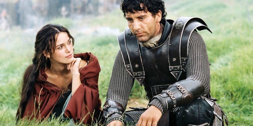 Keira Knightley (Guinevere) ja Clive Owen (Arthur).