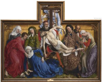 Pictured: Rogier van der Weydens Descent from the Cross. Johan Geleyns / Yle Kuvapalvelu