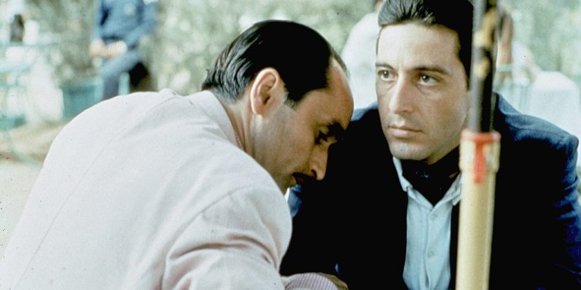 Oik. Al Pacino (Don Michael Corleone).